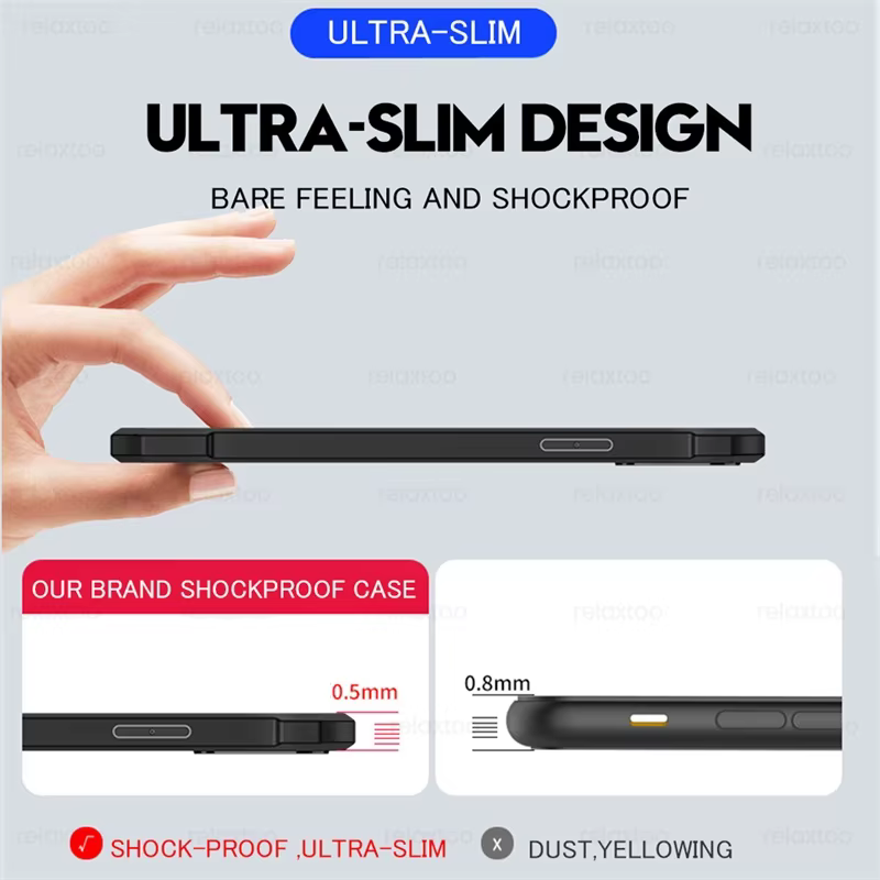 Funda trasera acrílica transparente para Poco F3, M3, X3 Pro, NFC, TPU, a prueba de golpes, Poxo, Poko, Little F X 3 - imagen 5