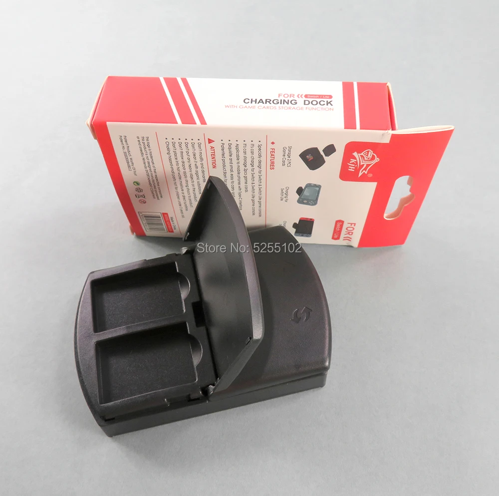 Cargador portátil de 15 Uds para Switch lite Base fija para Nintendo Switch Host Base de carga soporte cargador Base de carga - imagen 2