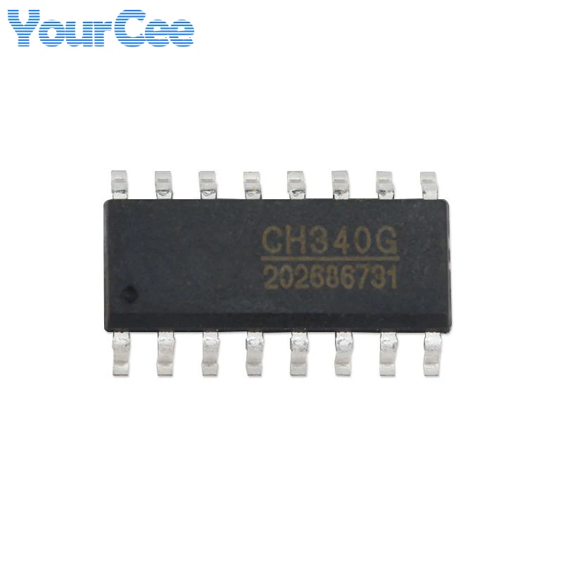 10 uds/1 unidad de Chip de interfaz USB a UART CH340 CH340C CH340G CH340T CH340N CH340X CH340B CH340E CH340K CH340S Chip IC - imagen 5