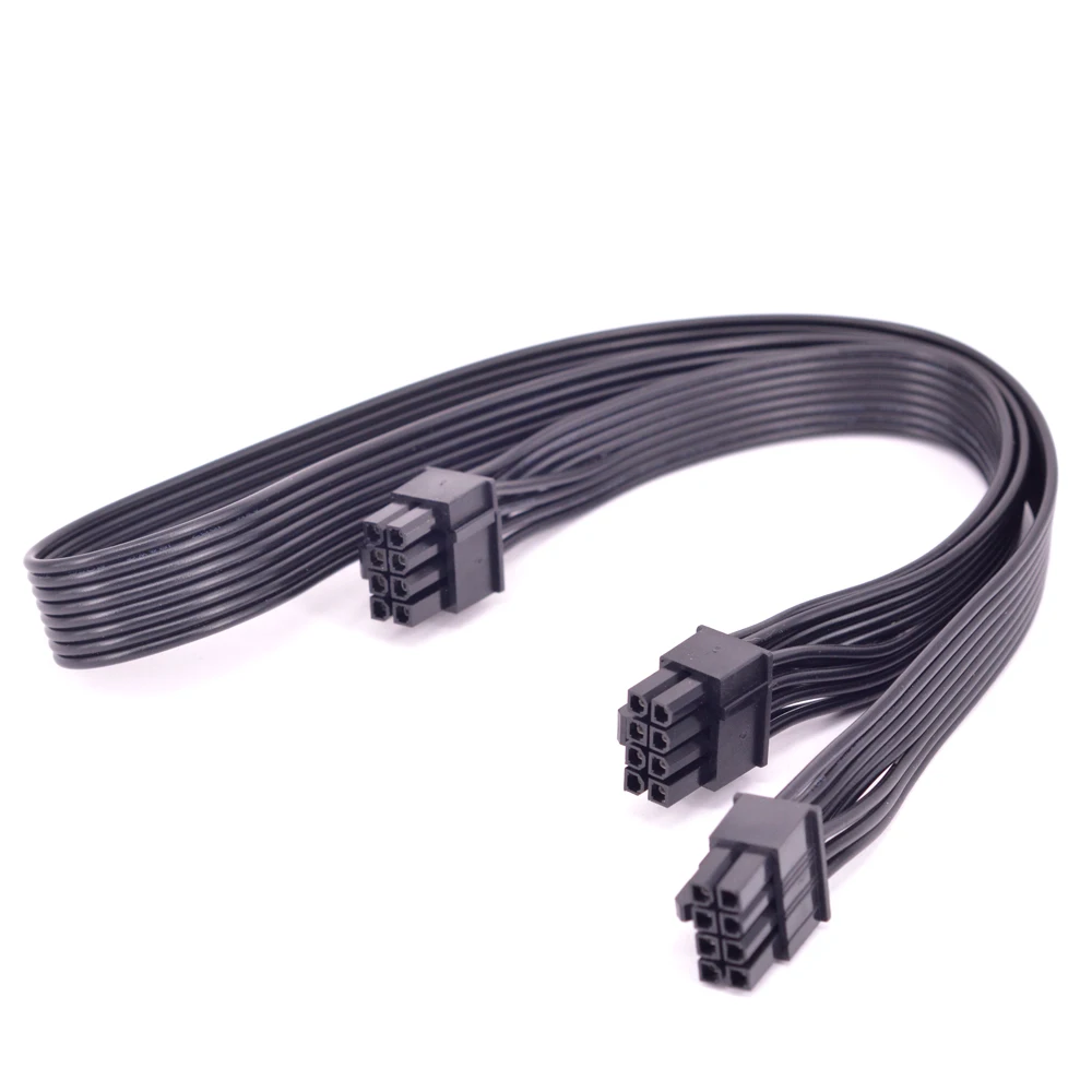 Corsair Modular PCIe 8 pines a doble 6 + 2 pines Cable de alimentación PCIe 8 pines 1 a 2 divisor para Corsair RM1000 RM850 RM750 RM650 RM550 - imagen 2