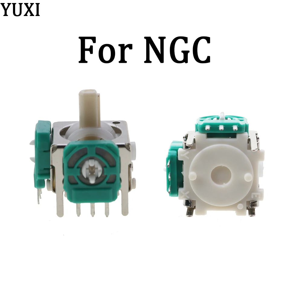 YUXI Módulo de Sensor de Joysticks analógicos 3D de alta calidad, reemplazo para Nintendo Game Cube para controlador NGC, 10 piezas