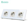 White Triple Sockets