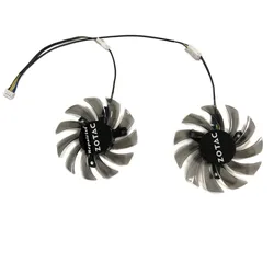 Ventilador GPU 75 mm GA81S2U para PowerColor RX 560D/R7-260X