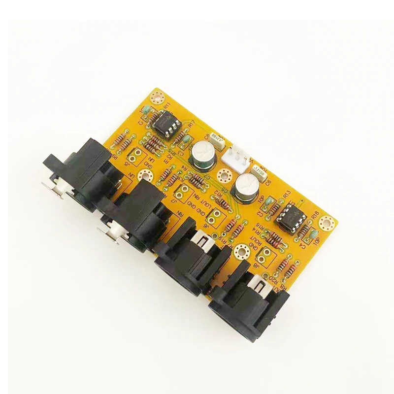 Placa amplificadora de potencia Hifi para el hogar, preamplificador de equilibrio de Audio desequilibrado a equilibrado a placa RCA a XLR desequilibrada - imagen 5