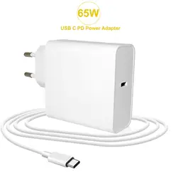 Cargador USB-C 65W – MacBook Pro / MateBook / Dell XPS