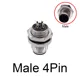 M12 Male 4pin