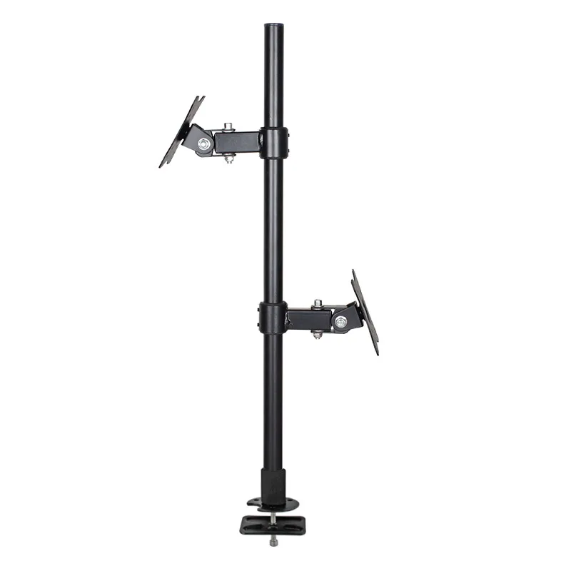 Soporte Dual de movimiento completo para Monitor de escritorio, Base de perforación, LED, LCD, Soporte de PC, brazo plegable, XD12, 14-27" - imagen 5