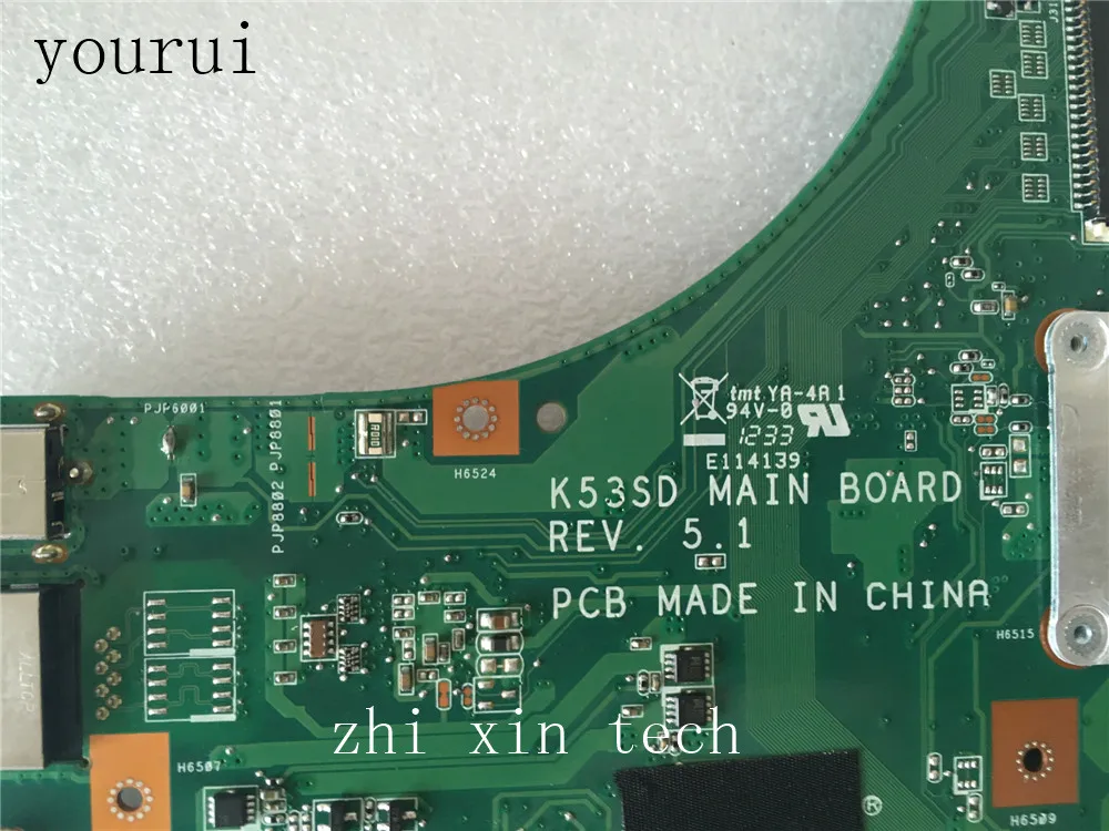 Placa Base HM65 Compatible ASUS K53SD/K53E/K53S - imagen 3