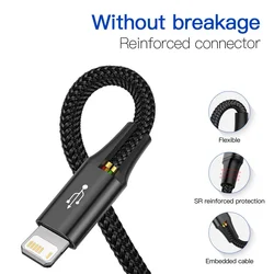 Baseus Cable triple USB-C Lightning Micro para iPhone Samsung