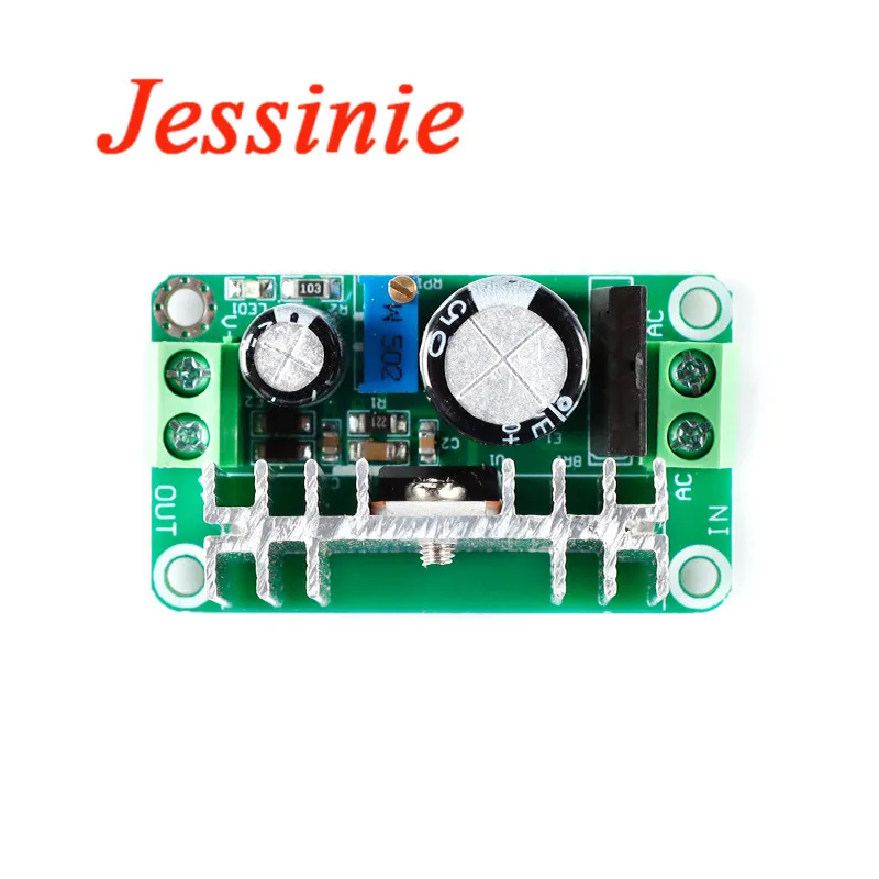 Placa de circuito reductor LM317 DC-DC, regulador lineal DC, módulo de fuente de alimentación, rectificador de filtro, ajustable - imagen 3