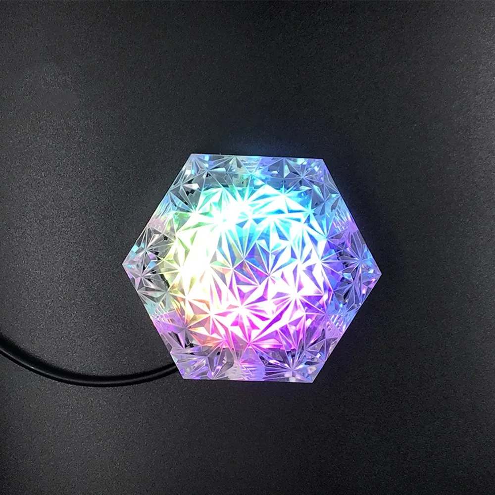 Tanque de agua de refrigeración de agua principal 5V RGB importado acrílico disipación de calor ordenador accesorios de tubo duro nuevo estilo - imagen 4