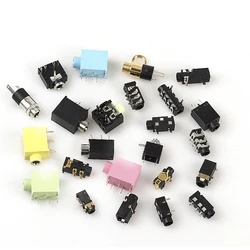 PJ Conectores auriculares dual 3,5 mm para audio y vídeo de calidad