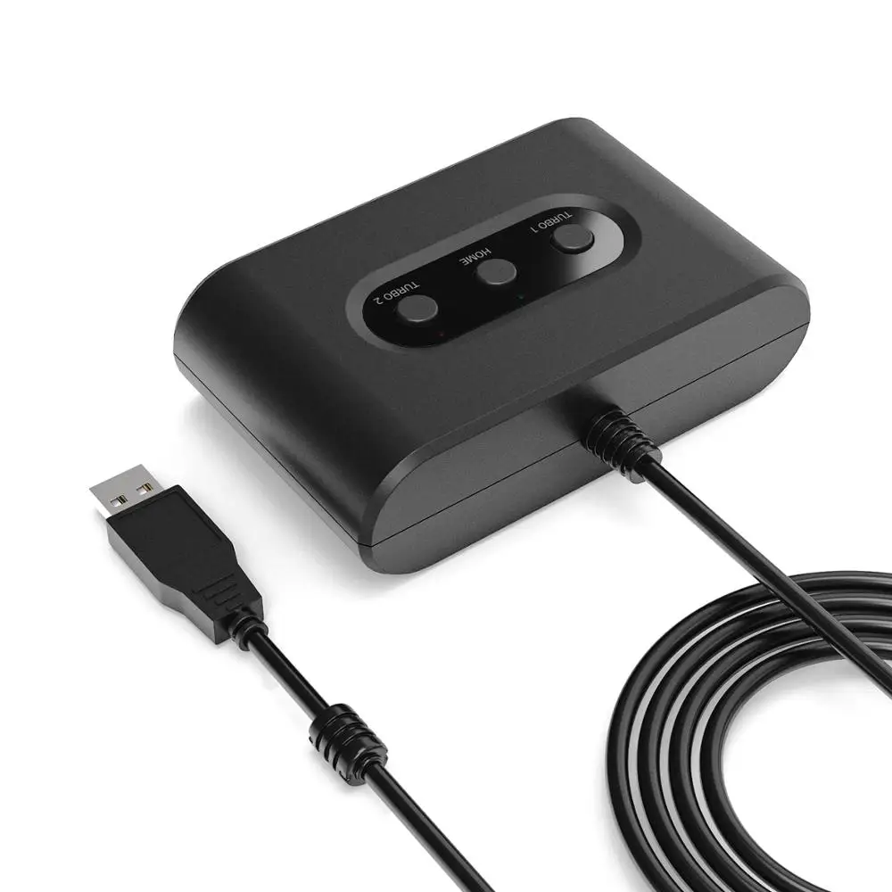 Adaptador convertidor de doble puerto USB para MayFlash, controlador de unidad SEGA Mega, Compatible con Switch, Windows, PC - imagen 2
