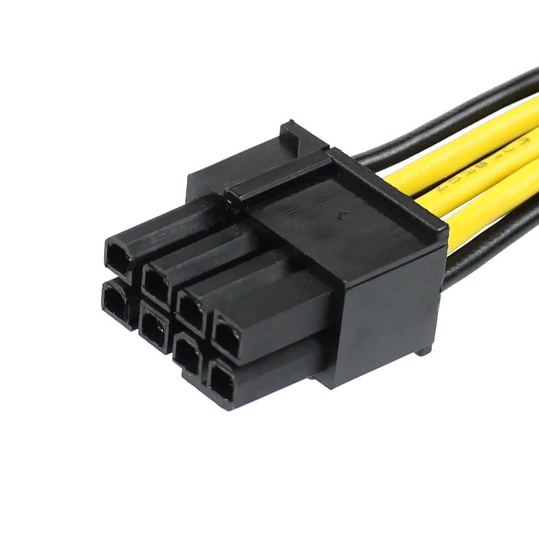 XT-XINTE de 6 pines hembra a 8 pines macho, Cable convertidor de alimentación PCI Express de 18awg, tarjeta gráfica de vídeo de 6 pines a 8 pines, Cable PCIE de 25cm/12cm - imagen 3