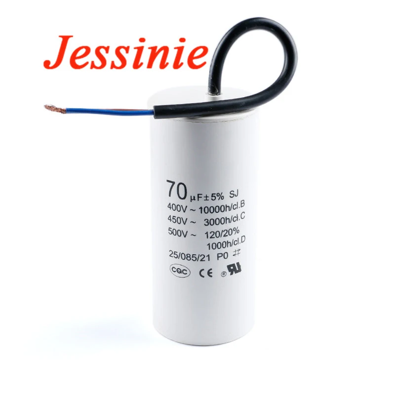 Condensadores de funcionamiento de motor CBB60 450VAC Condensador de arranque 5% 2/4/5/6/8/10/12/14/15/16/18/20/25/30/40/45/70/80UF para lavadora - imagen 3