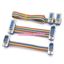 Adaptador D-SUB a RS232 Serie DB9 – Cable Conversor Macho/Hembra