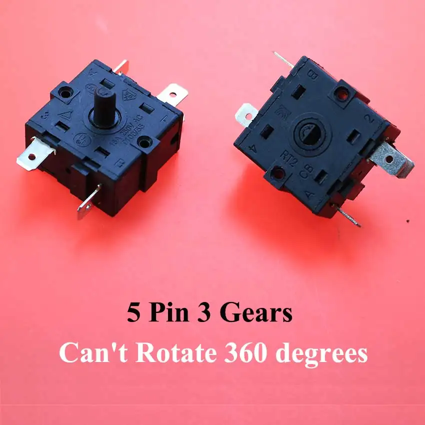 5 Pin 3 gears