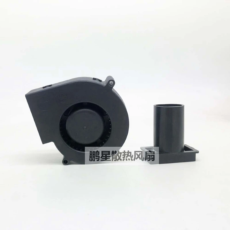 Nuevo soplador turbo centrífugo para parrilla de barbacoa 12V 9CM 9733 con salida de aire BFB1012EH 2.94A ventilador de refrigeración de alta velocidad de gran volumen de aire - imagen 4