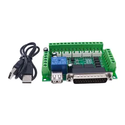 Interfaz USB Mach3 – Controlador CNC 5 Ejes 100 kHz