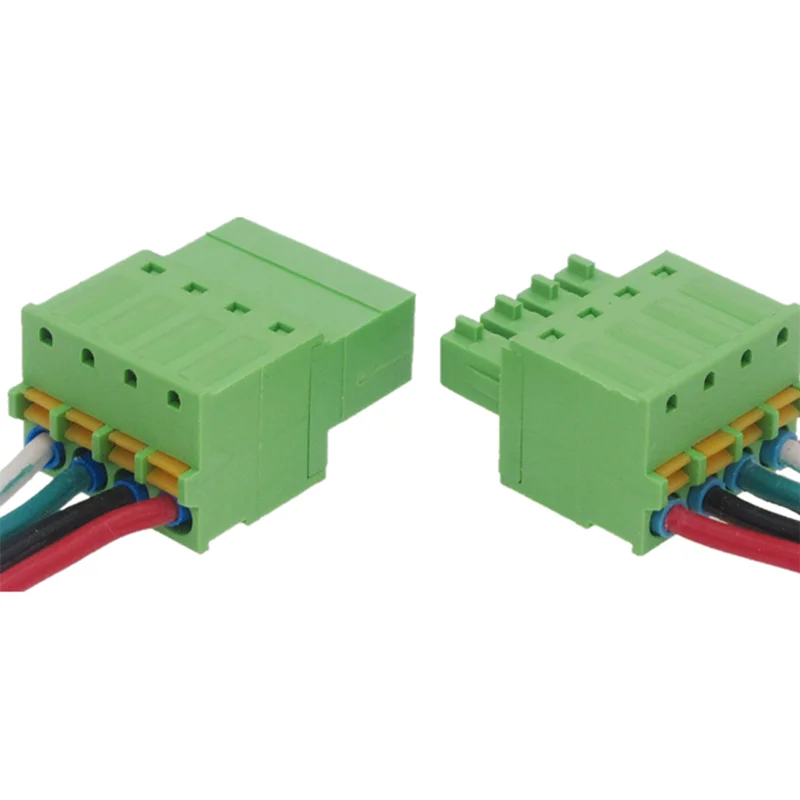 Juego de bloques de terminales de 3,81mm, acoplamiento macho y hembra sin soldadura, 15EDGRK 3,81, Terminal de resorte sin tornillos, 2/3/4/5/6/7/8P, 5 Juegos - imagen 4