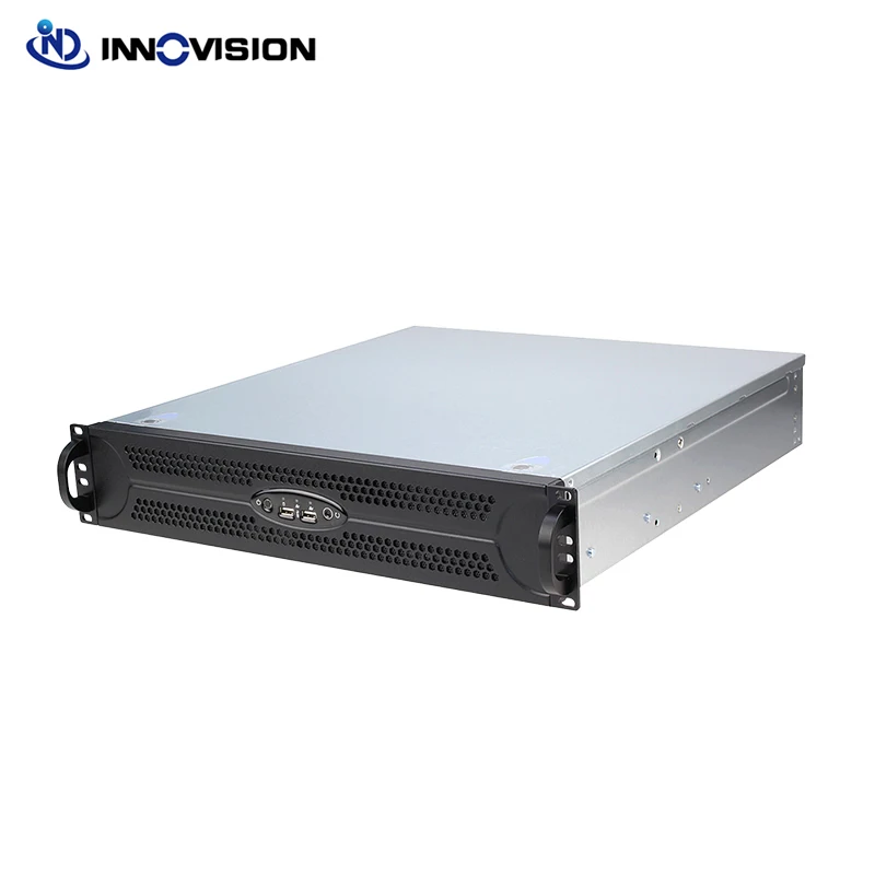 Chasis industrial del servidor del estante de la caja del montaje en rack de la profundidad de 19inch 2U 480m m