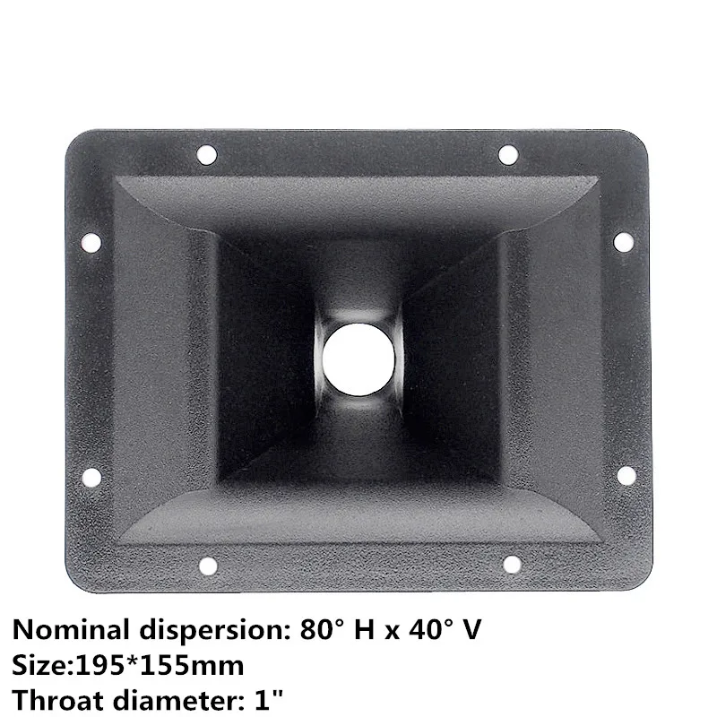 1 unidad de altavoz Tweeter, accesorios de bocina, Audio profesional agudo para sistema de woofer HiFi, Subwoofer de escenario para cine en casa PA195