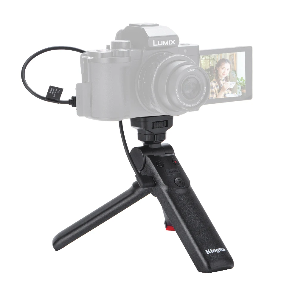Trípode con Control remoto multifunción para cámara, accesorio de mano para Selfie, para PanasonicDC-G100/G110/GH5/GH5S/G9/G90/G91/G95/DMC-G80/G81 - imagen 3