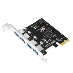 Tarjeta PCIe USB 3.0 para expansión PCI Express con HUB externo