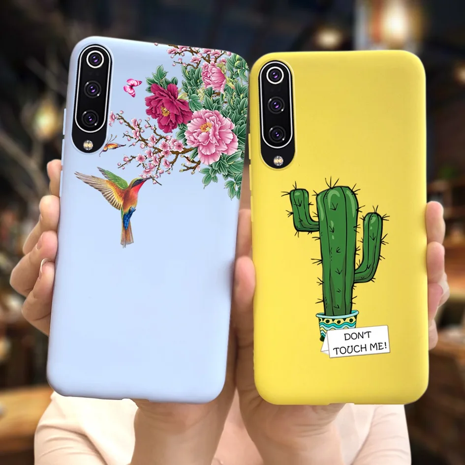 Funda TPU Floral Xiaomi Mi 9 SE/Lite - Margaritas - imagen 2