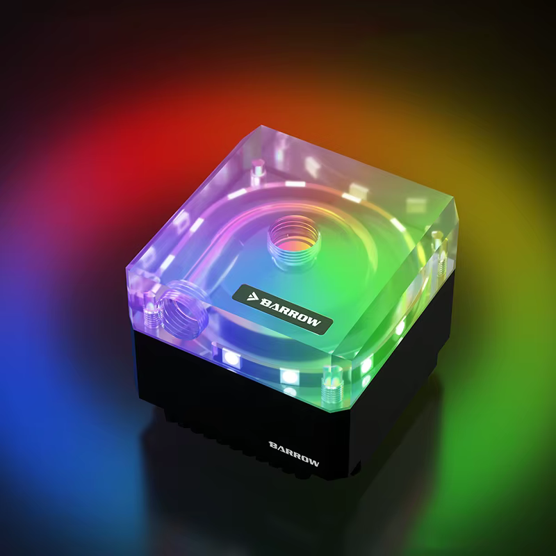 Bomba DDC Silenciosa PWM Refrigeración Líquida Acrílica Negra SPB17-S PLUS - imagen 5
