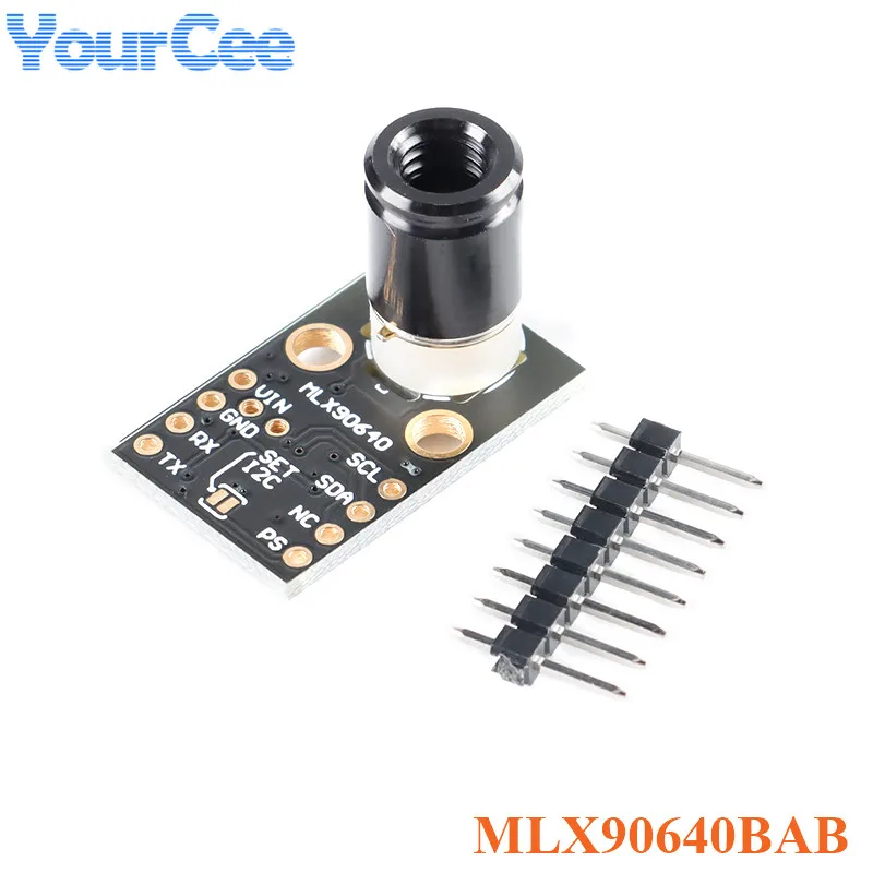 AMG8833 IR 8*8 MLX90640 32*24 Sensor de temperatura de matriz de imágenes térmicas MLX90640BAB MLX90640BAA cámara infrarroja MLX90640ESF-BAB - imagen 2