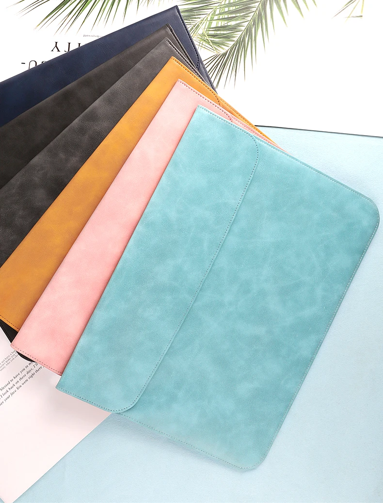 Para Macbook Air M1 funda para portátil 13,3 14 15 15,4 16 pulgadas bolsa para portátil 15 6 maletín para Macbook Air 13 funda para Macbook Pro 13 - imagen 5