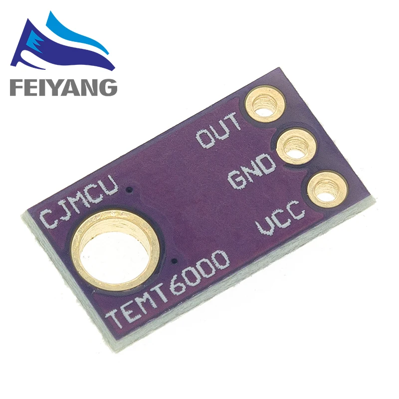 Sensor de luz TEMT6000 Módulo de sensor de luz profesional TEMT6000 - imagen 4