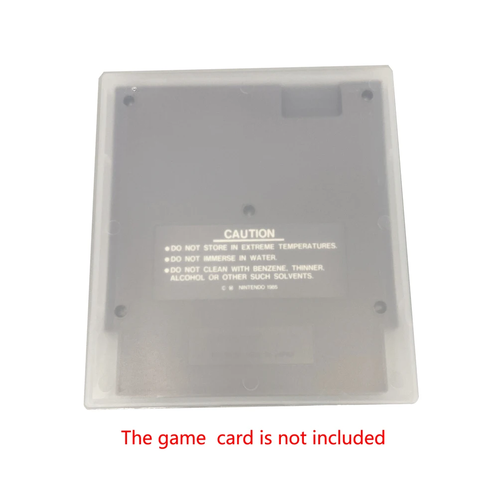 Funda de plástico transparente para cartucho de juego NES, caja de almacenamiento de protección - imagen 2