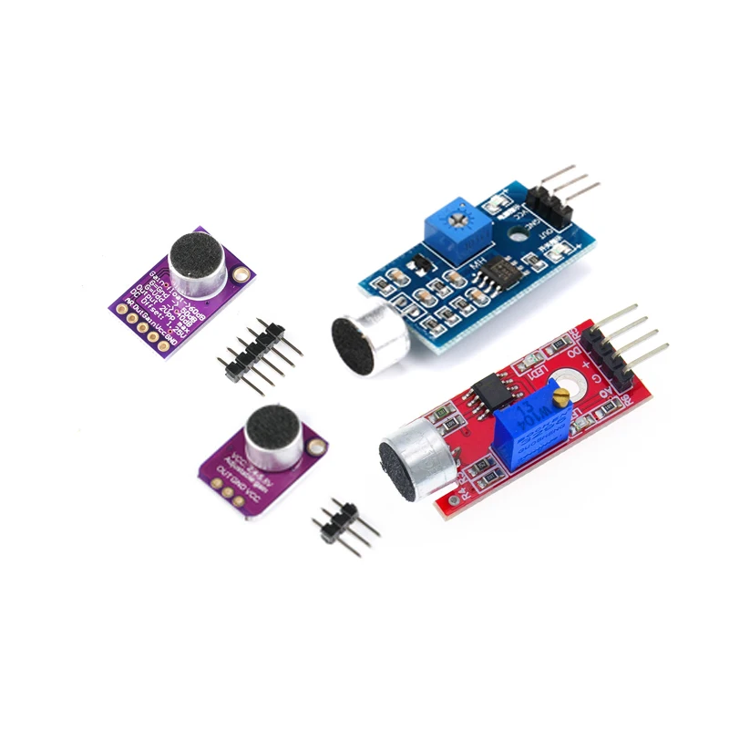 Interruptor de detección de silbato para Arduino, amplificador de micrófono, Sensor de Control de sonido, MAX4466 MAX9814 - imagen 2