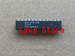 Lote GAL22V10D-15LP GAL22V10D DIP, 1 unidad, GAL22V10D-25LP