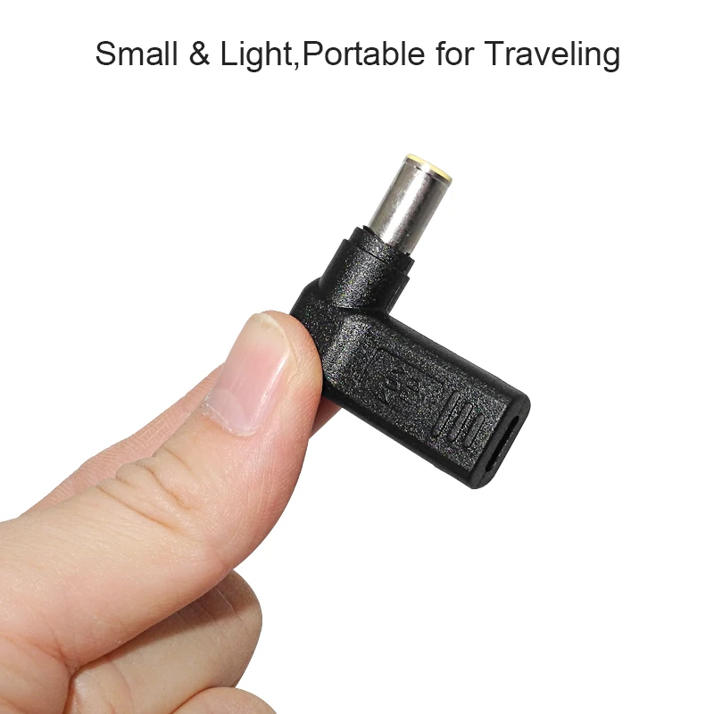 Adaptador USB-C a DC para portátiles HP, Dell, Asus, Lenovo - imagen 5