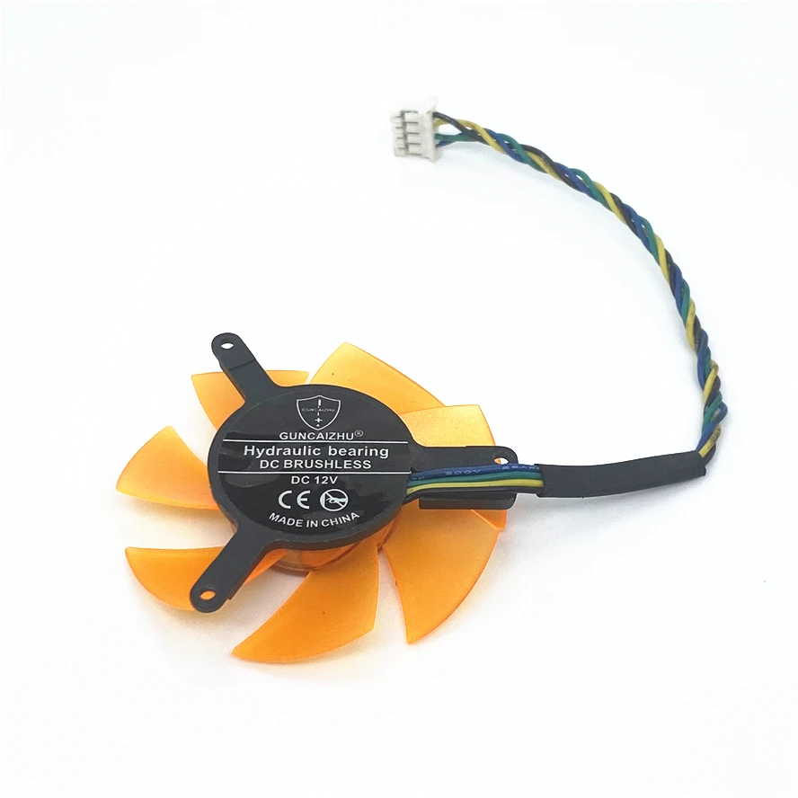 Tarjeta gráfica ultrasilenciosa de alta calidad, hoja de ventilador ZOTAC de 45MM, 47MM, diámetro de 39MM, agujero de paso de 12V y 4 pines - imagen 4