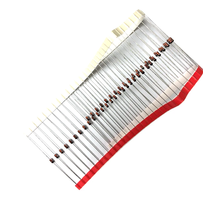 Diodo Zener Original de 50 piezas, 1N4736A 1N47361N4737A 1N4737 DO-41 1W 6,8 V 7,5 V - imagen 5