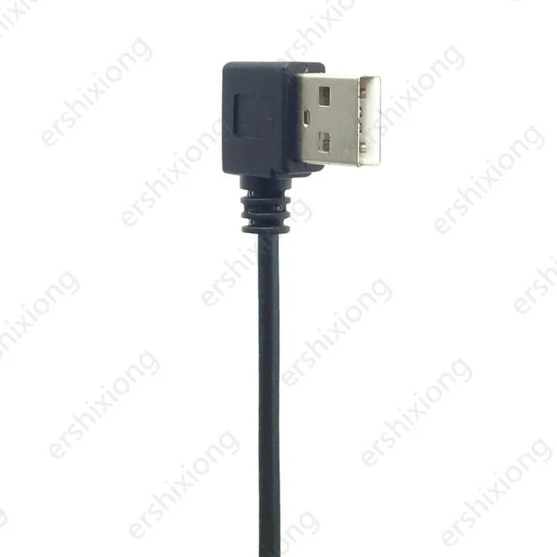 Escáner de impresora de ángulo derecho e izquierdo, cable de 90 grados, 50cm, 2,0 cm, USB 100 A macho A USB B macho tipo B BM - imagen 3