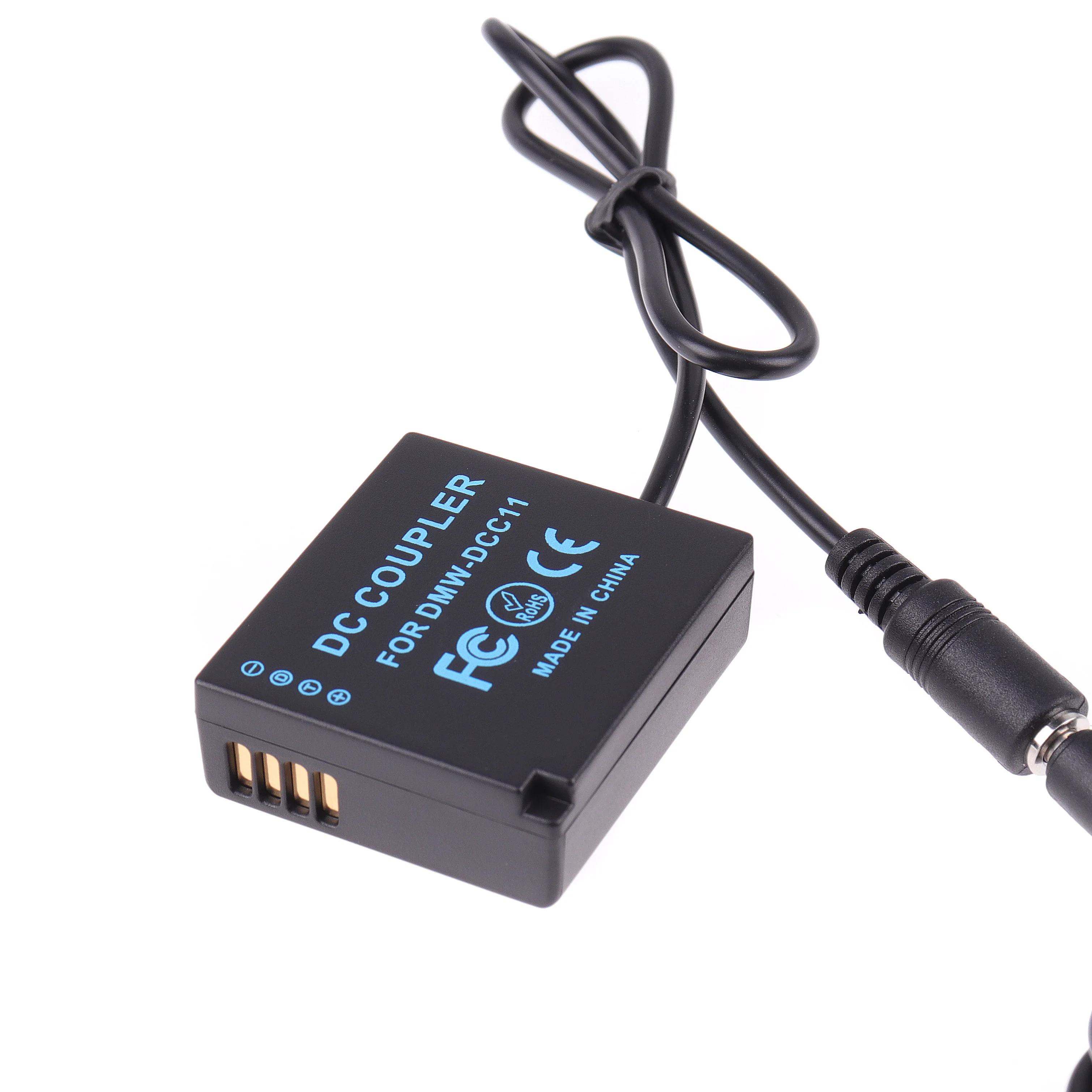 Kit de batería simulada con adaptador de corriente DMW-BLG10 para Panasonic GF3 GF5 GF6 GX7 GX9 GX80 GX85 GX86 LX100 S6K F3K - imagen 3