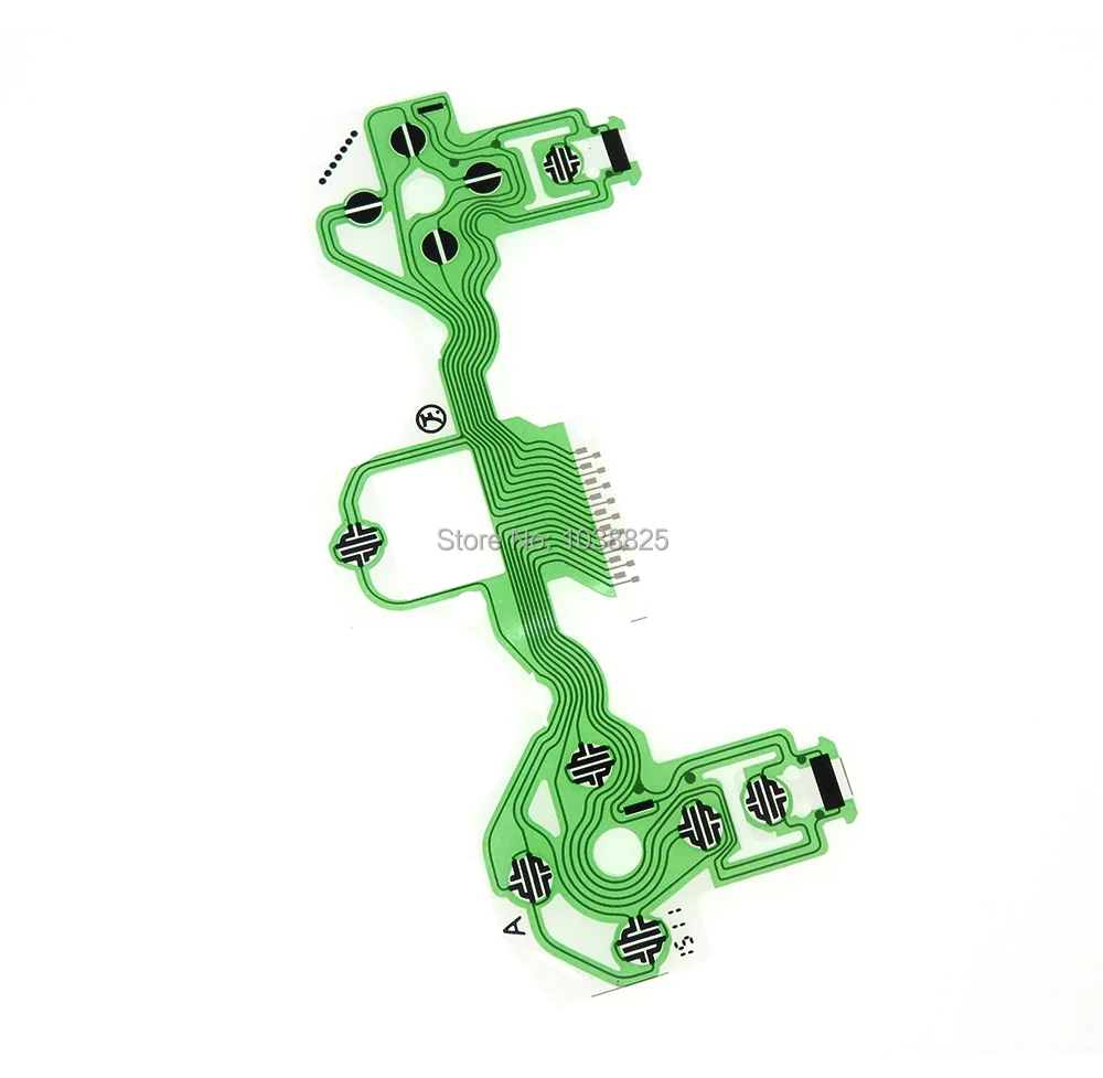 Placa de circuito de cinta de botón de repuesto de 40 Uds para PS4 Pro Slim verde azul película conductora JDS-001 JDS-030 JDS-040 JDS-050 - imagen 3