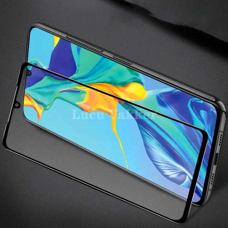 Funda de vidrio templado con pegamento completo 5d para huawei p30 lite, protector de pantalla, protector de seguridad para teléfono p 30 p30lite light - imagen 5