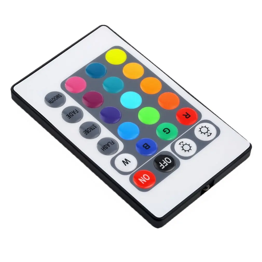 Controlador remoto IR inalámbrico para tira de luces LED, controlador de 24 teclas para SMD3528 SMD5050 RGB, alta calidad, tienda mundial - imagen 5