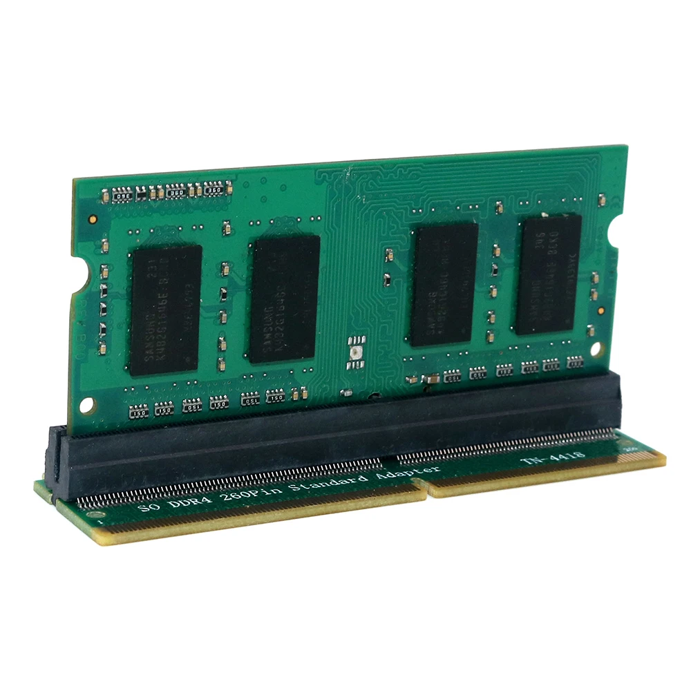 Tarjetas adicionales H1111Z, adaptador de memoria DDR4 SO DIMM, tarjeta elevadora SO DDR4 de 260 Pines, Conector de protección de prueba de memoria para ordenador portátil y PC - imagen 5