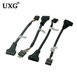 Adaptador Cable USB 3.0 20 Pines a USB 2.0 9 Pines Placa Base PC
