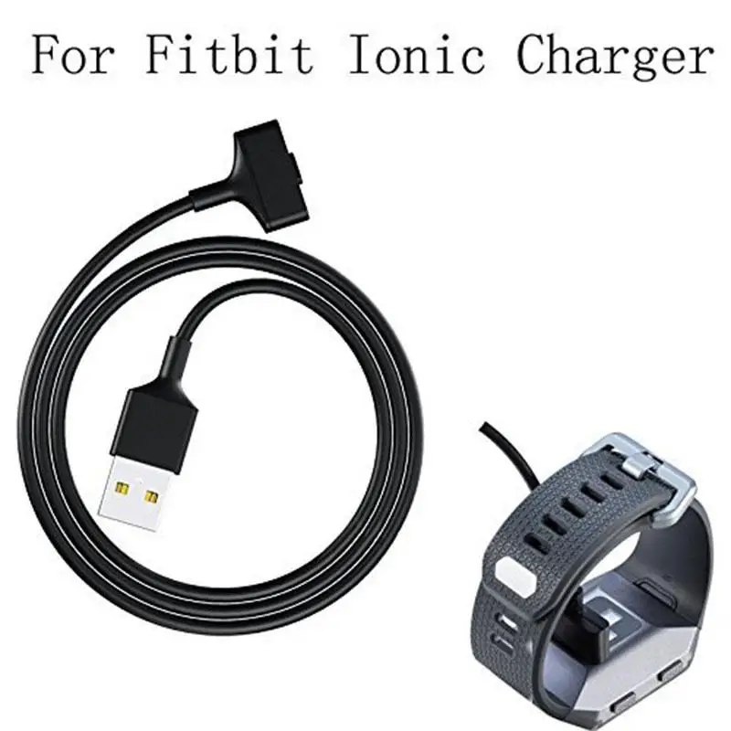 Cable de carga USB de repuesto para pulsera Fitbit Ionic TD1102, accesorio de rastreador inalámbrico, 3 pies/1M - imagen 4