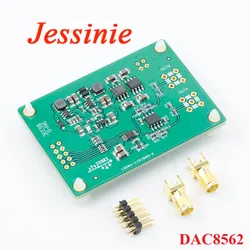 Módulo DAC DAC8562, placa amplificadora DC 2,7-5,5 V, positivo y negativo, 10V, amplitud de señal de 16 bits, salida única/Bipolar