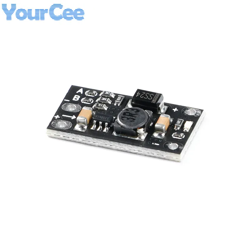2 uds Mini DC-DC 3,7 V a 12V placa convertidora de refuerzo módulo PCB 5V/8V/9V/12V regulador de voltaje de salida módulo de placa PCB - imagen 3