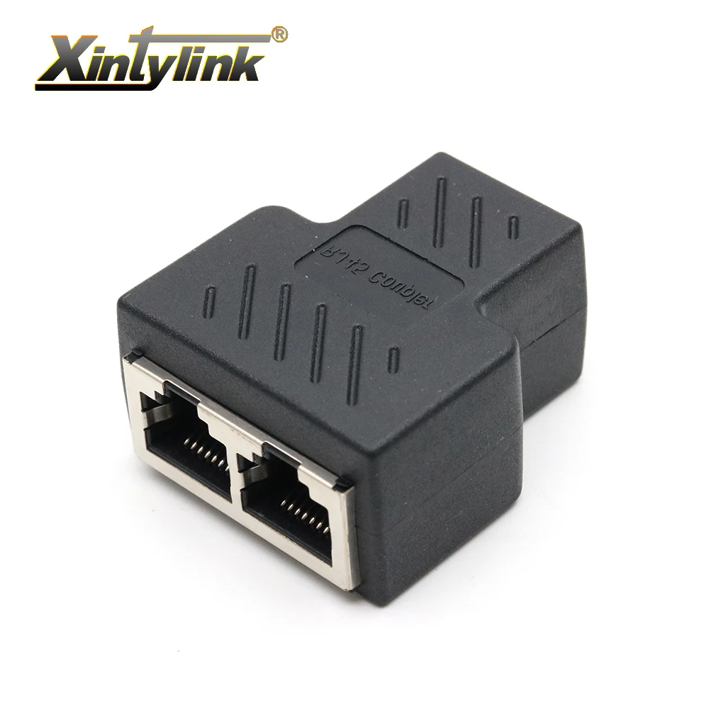 Divisor ethernet RJ45 - Vista principal 1 a 2 vías